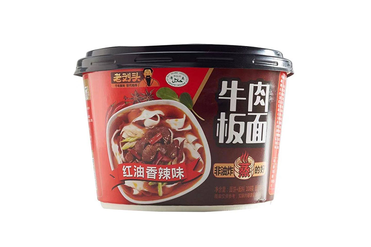 LAOLIUTOU'S RED OIL SPICY BEEF NOODLE 108G